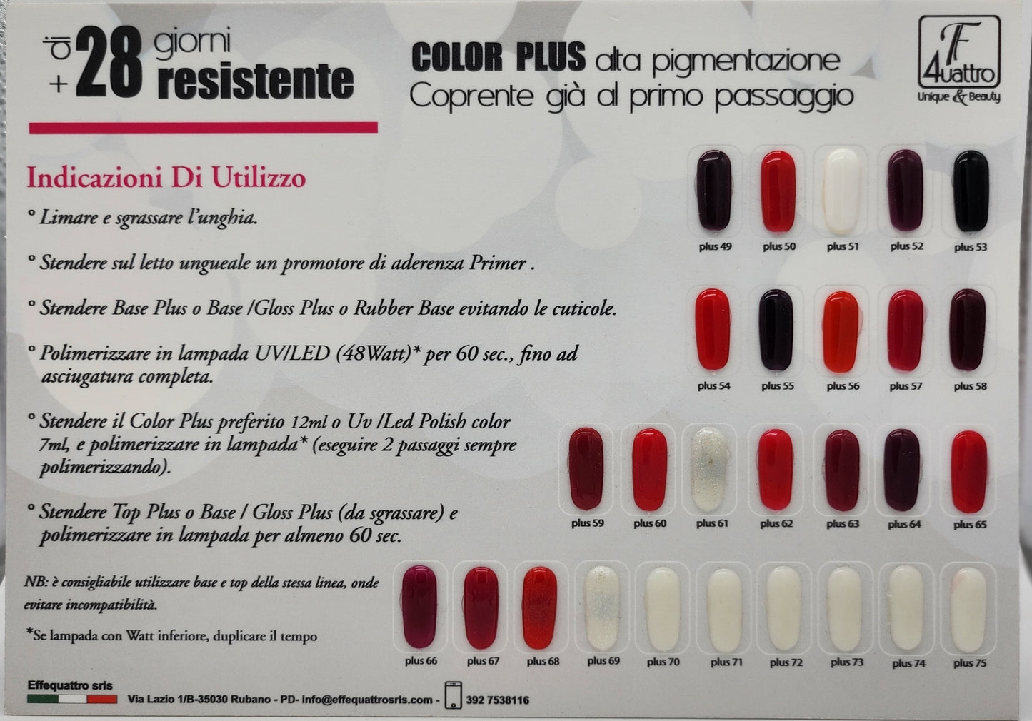 SMALTO SEMI-PERMANENTE 44