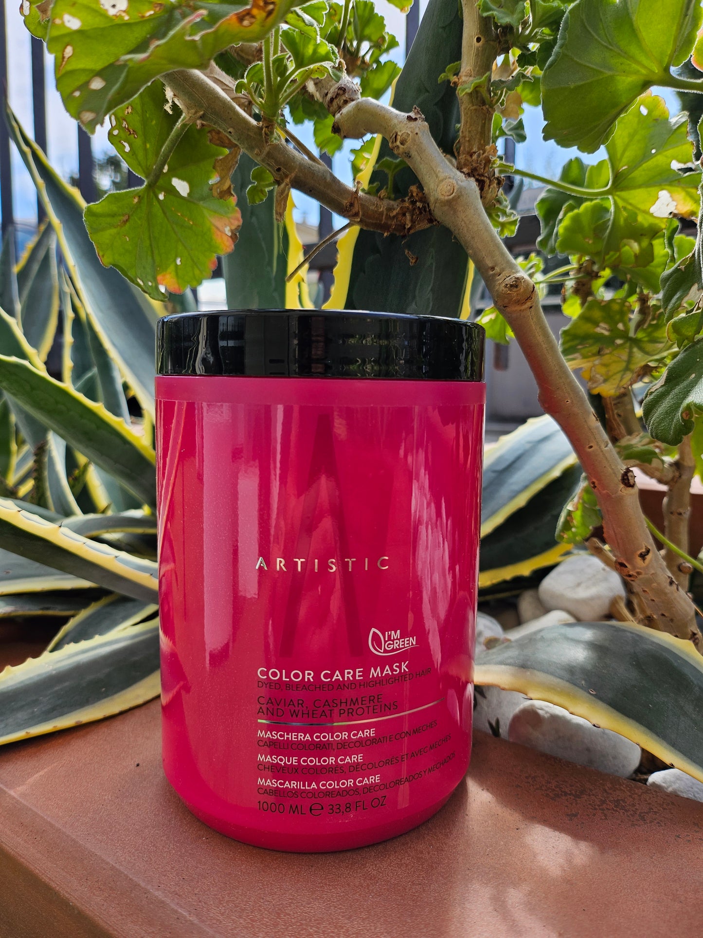 Maschera per capelli colorati