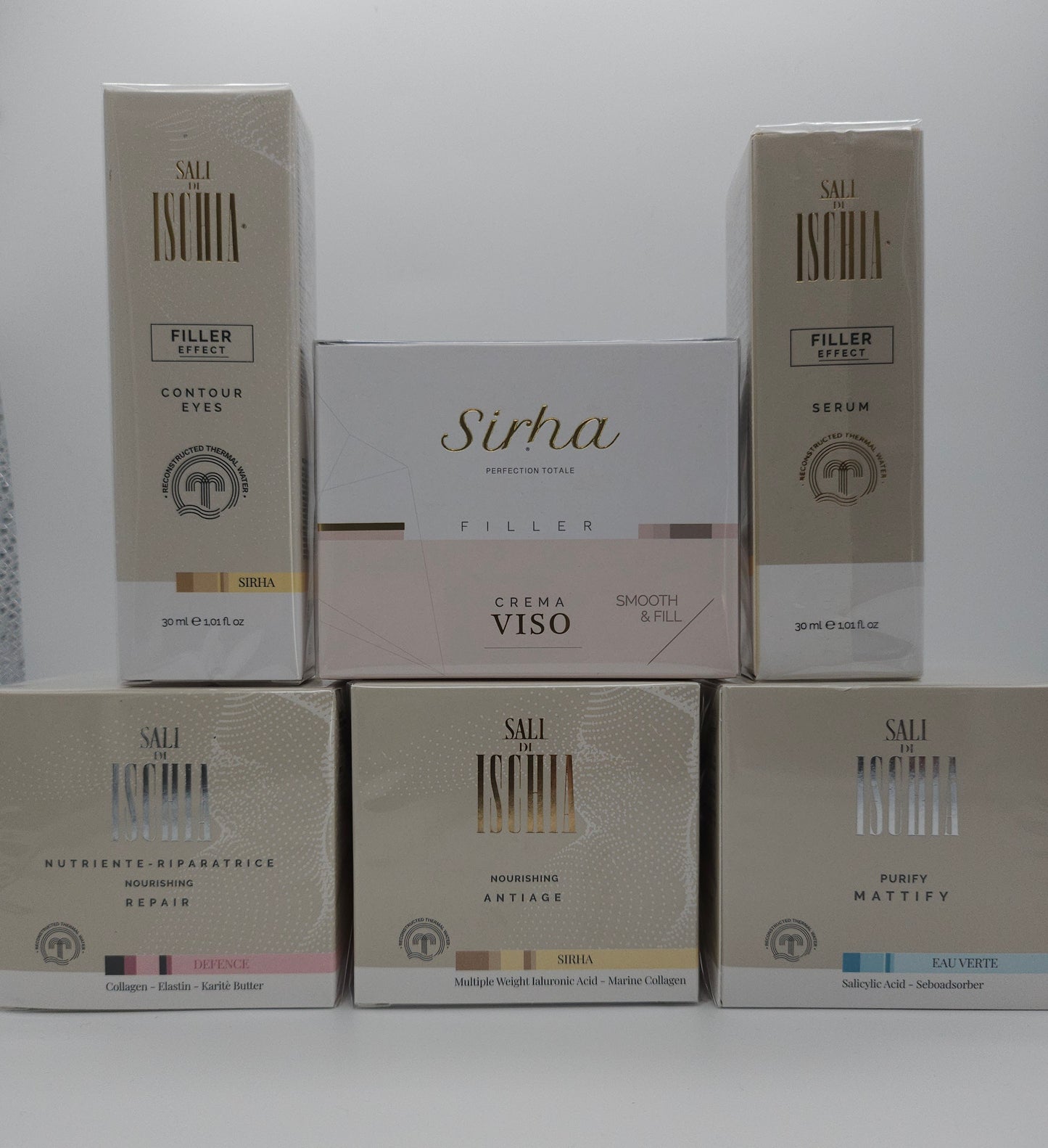 Crema nutriente-riparatrice sali di ischia 50ml.