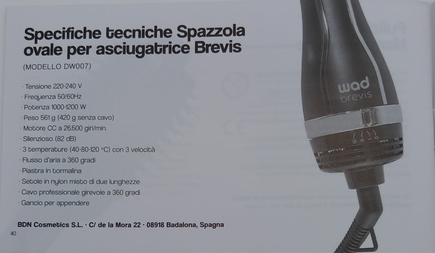 SPAZZOLA 3in1 WAD BREVIS