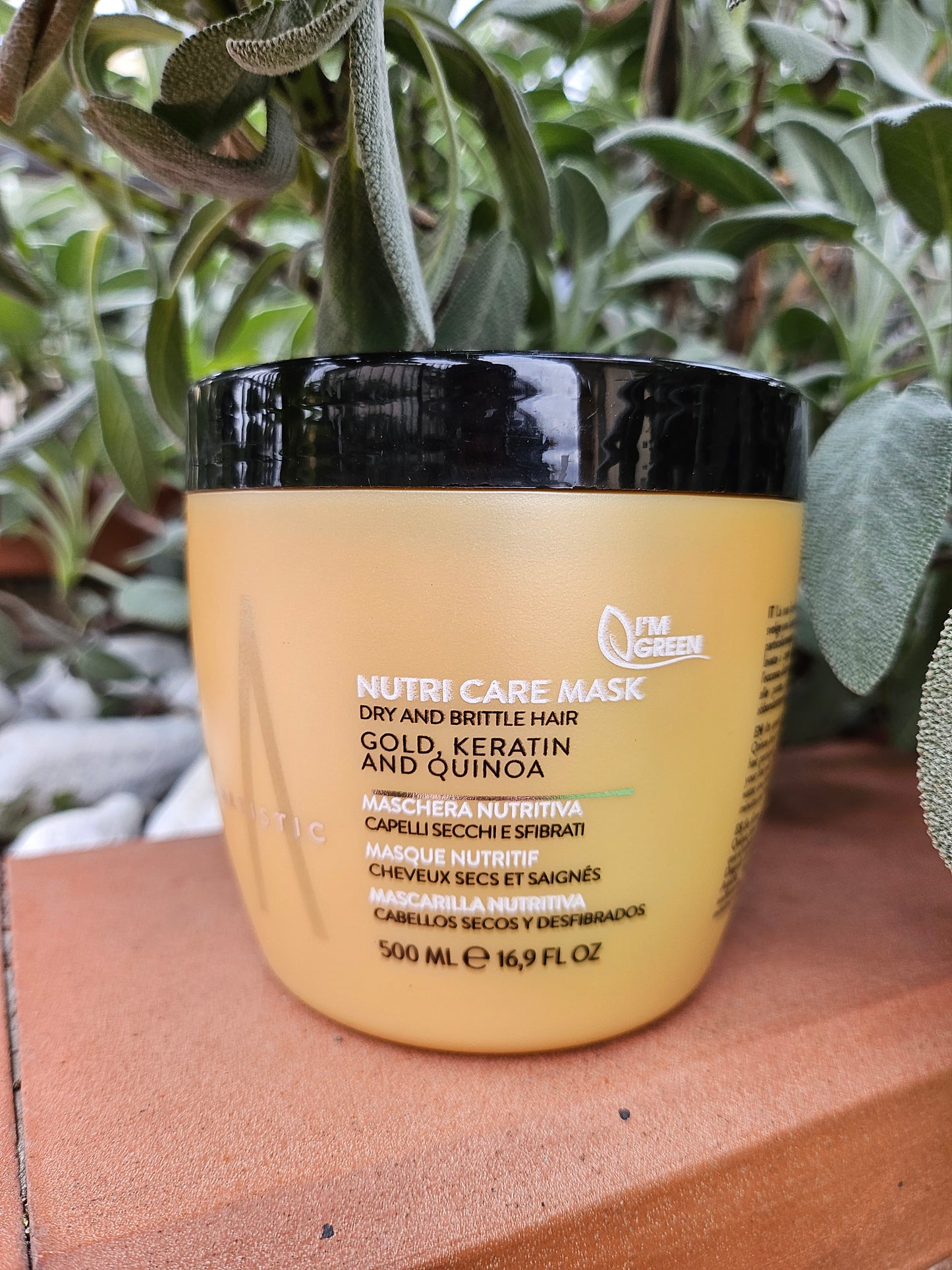 Maschera capelli secchi e crespi
