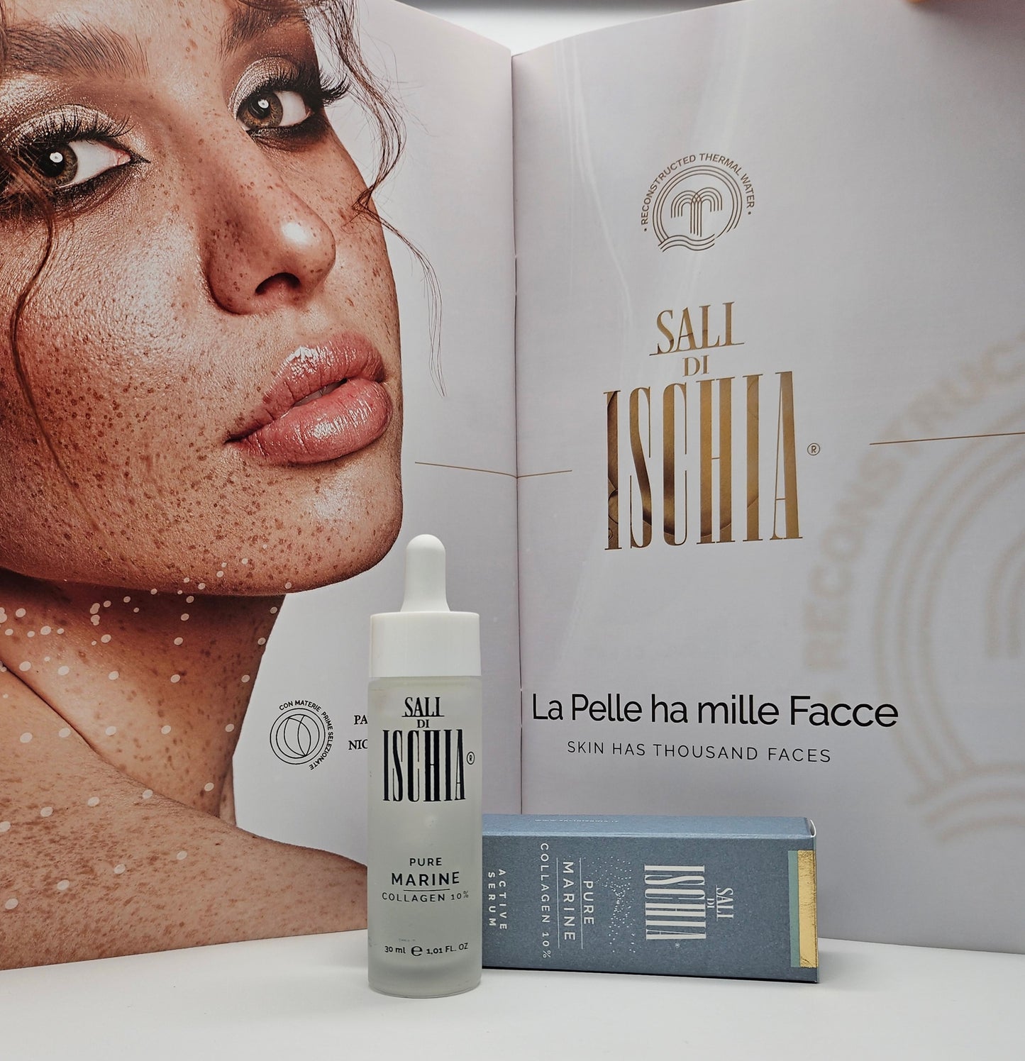 Principio attivo pure marine al collagene 10% da 30ml, per dare tonicità e turgore alla pelle.