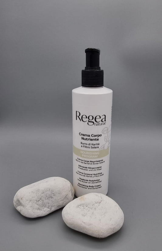 Crema Nutriente corpo 100ml regea, per pelli secche e screpolate.