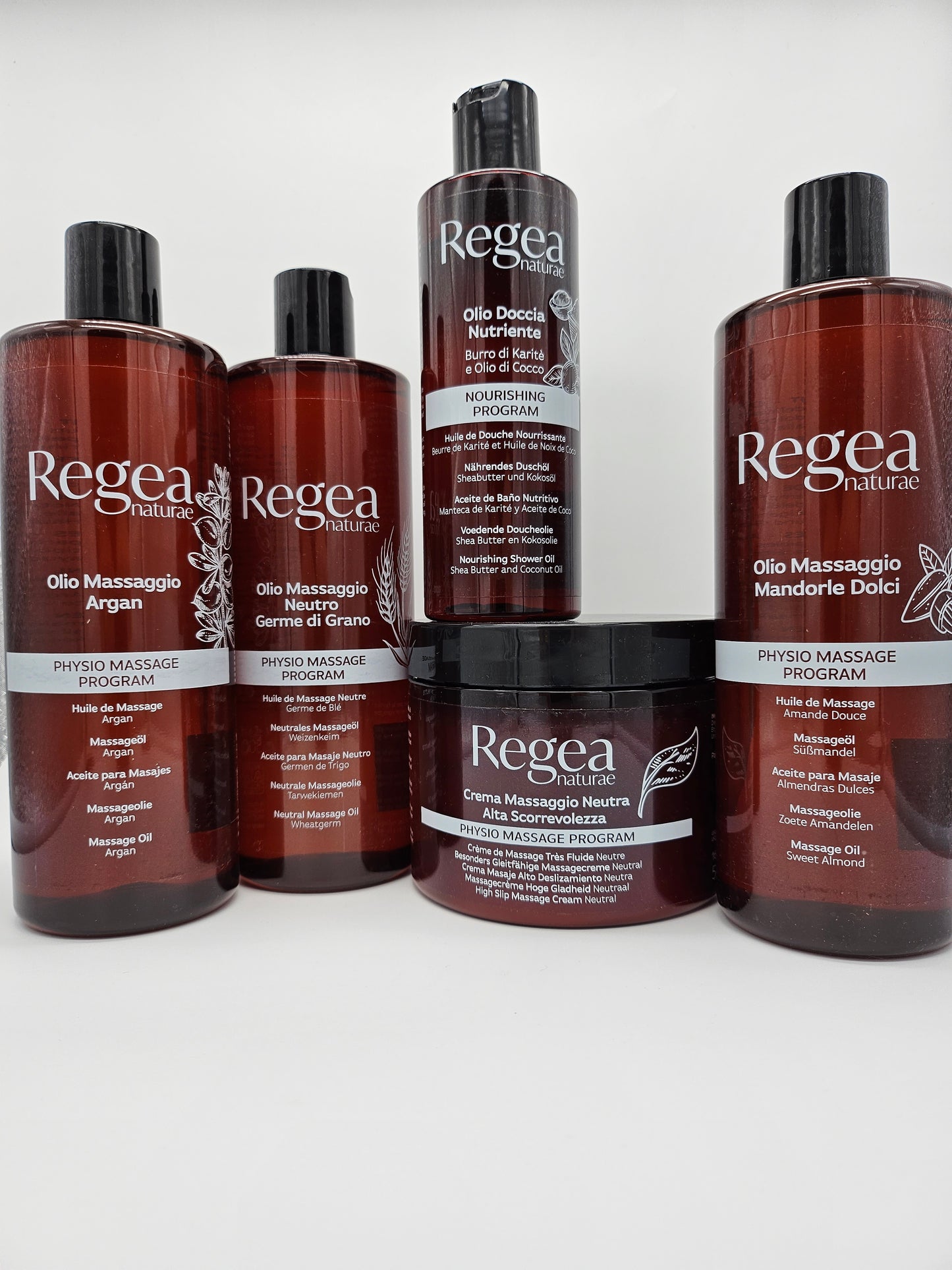 Crema Massaggio NEUTRA alta scorrevolezza 500ml regea, per tutti i tipi di pelle.